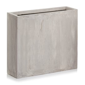 Slika 88.040.92 Visoka, izdužena posuda pravokitnog oblika - siva