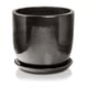 Slika 28.001 Posuda okruglog oblika sa podlogom - crna