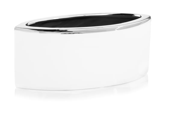 Picture of 31.083 Ukrasna posuda - bijela/srebrna