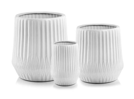 Picture of 01.503. 34/38/42 Set od tri posude okruglog oblika - bijela