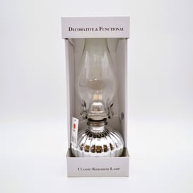 Slika Petrolejska lampa DX22-039-1 srebrna