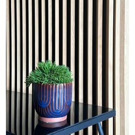 Slika 05.335.14 Posuda okruglog oblika - plavo smeđa