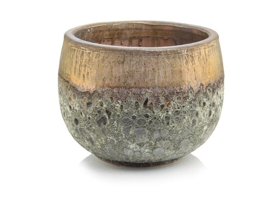 Picture of 75.924 Velika posuda okruglog oblika - zlatna