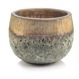 Slika 75.924 Velika posuda okruglog oblika - zlatna