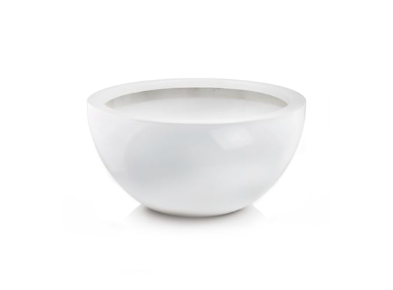 Picture of 95.040 Velika posuda u obliku ispupčene zdjele - bijela