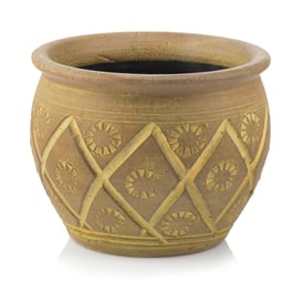 Slika 80.256. 19/25/30/38 Posuda od pečene keramike, obojana