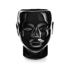 Slika Posuda u obliku glave – crna
