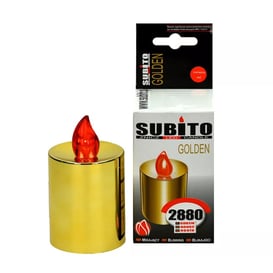 Slika LED svijeća Subito  GOLDEN - crveni plamen