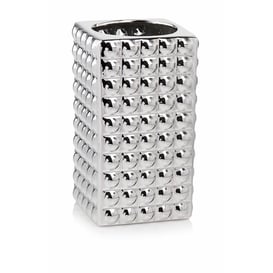 Slika 31.107.26 Vaza kvadratnog oblika - srebrna 