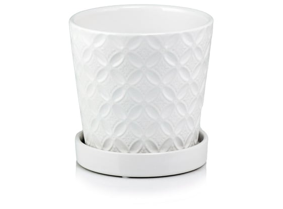 Slika 15.015.15 Posuda okruglog oblika sa podmetačem - bijela