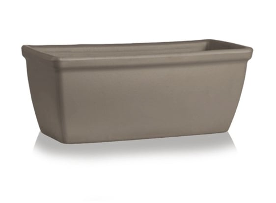 Picture of 87.603.27 Duguljasta posuda "Liscia" okruglog oblika sa rubom - siva