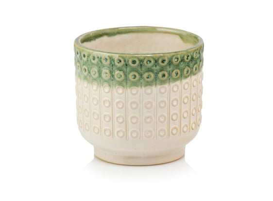 Picture of 02.750.14 Posuda okruglog oblika - krem/zelena