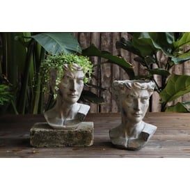 Picture of 46.015.17 Posuda u obliku glave - siva