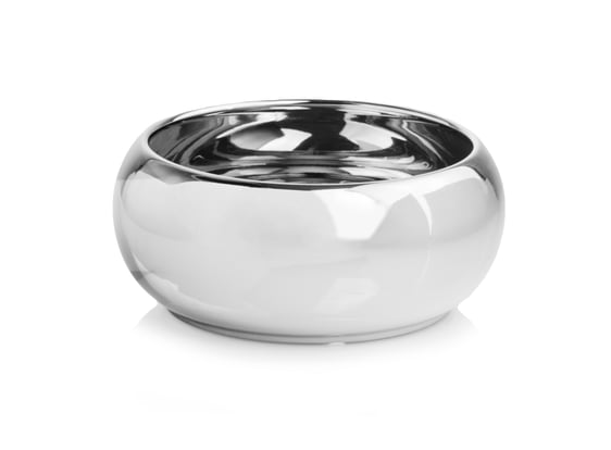 Picture of 31.055 Niska posuda ovalnog oblika - srebrna