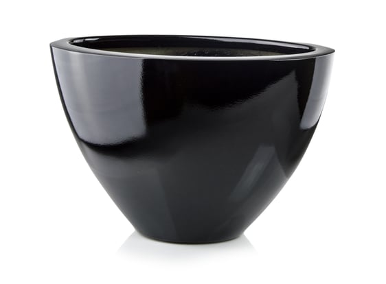 Slika 95.032 Velika posud ovalnog oblika - crna