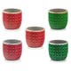 Picture of 05.293.14 Set posuda okruglog oblika - crvena/zelena
