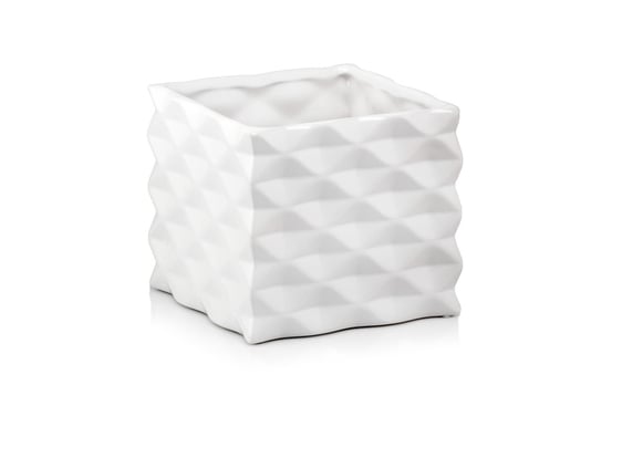 Slika 05.350.14 Posuda četvrtastog oblika - bijela