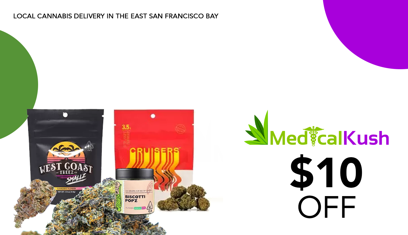 MedicalKush Delivery Coupon Code - SF East Bay Dispensary