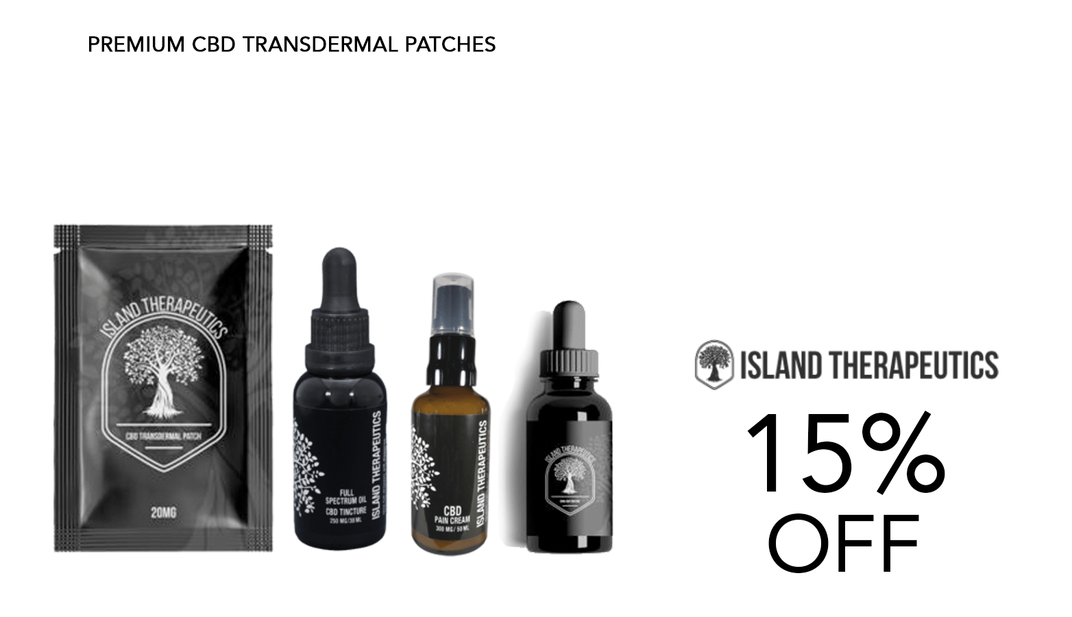 Island Therapeutics CBD Coupon Code Offer Website