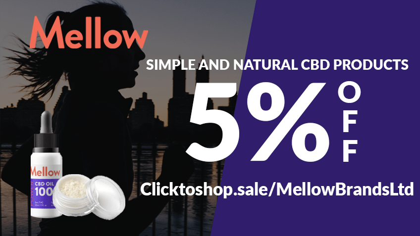 Mellow Brands Ltd Coupon Code discounts promos save on cannabis online Website