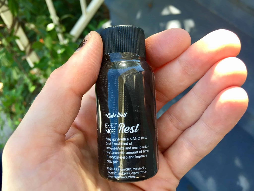 Infinite Cbd Review - Nano Rest Shot - Save On Cannabis