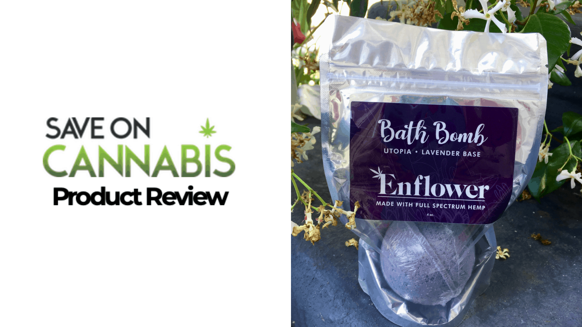enflower cbd bath bomb utopia lavender save on cannabis Website