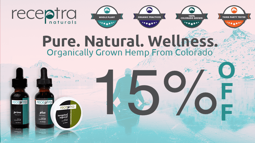 Receptra Discount Code - Save On Cannabis - 15 Percent