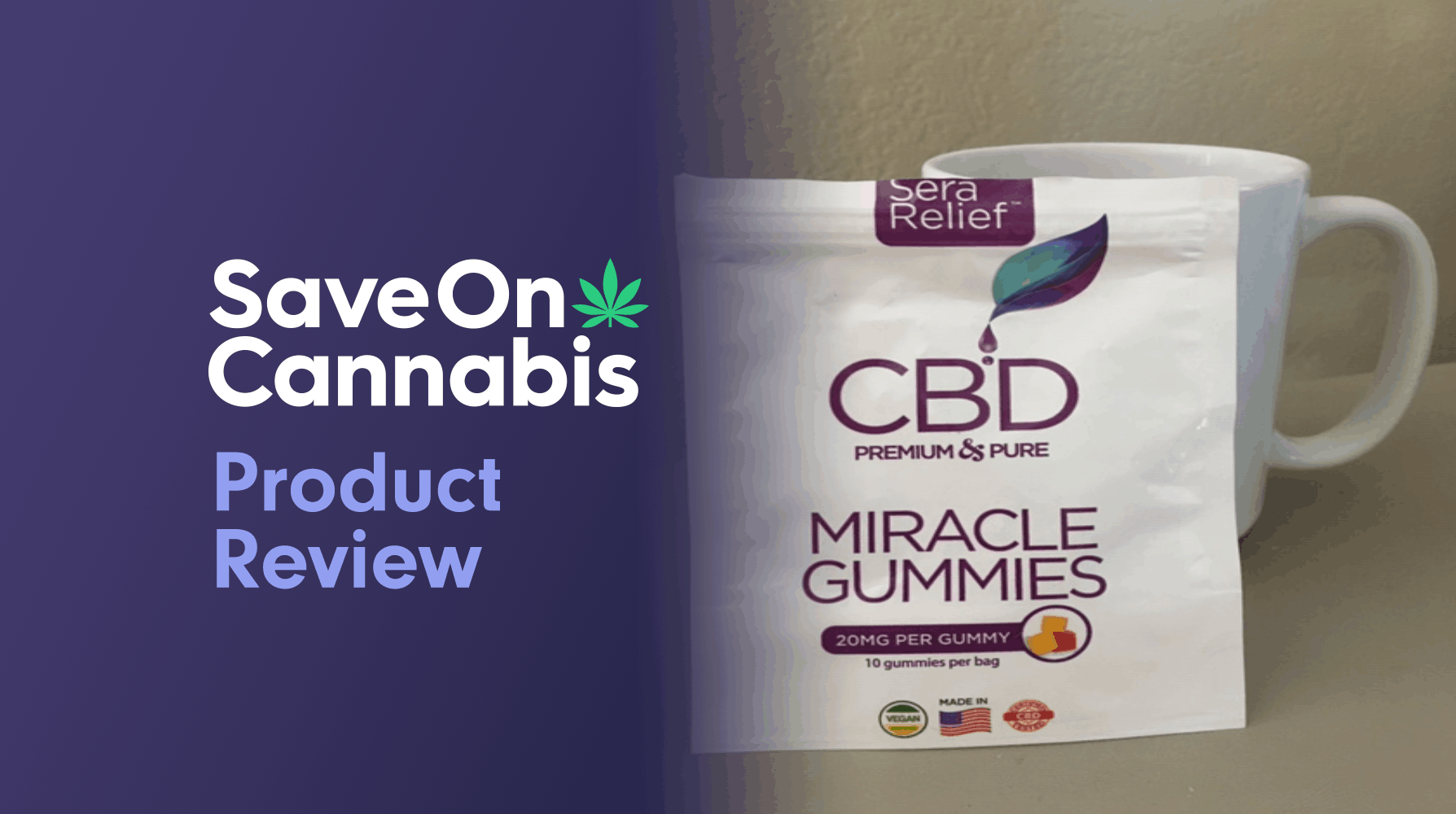 Sera Labs CBD Miracle Gummies Save On Cannabis Review Website