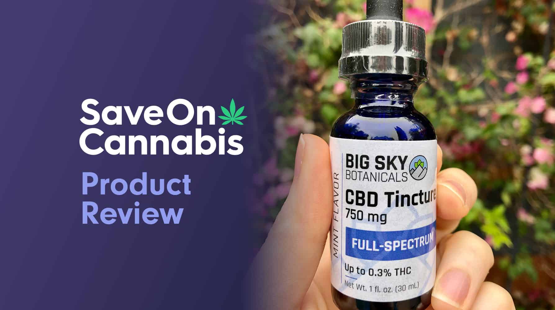 Big Sky Botanicals Full Spectrum Cbd Review Save On Cannabis Website