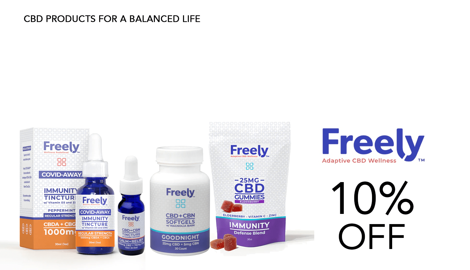 Freely CBD Coupon Code Website