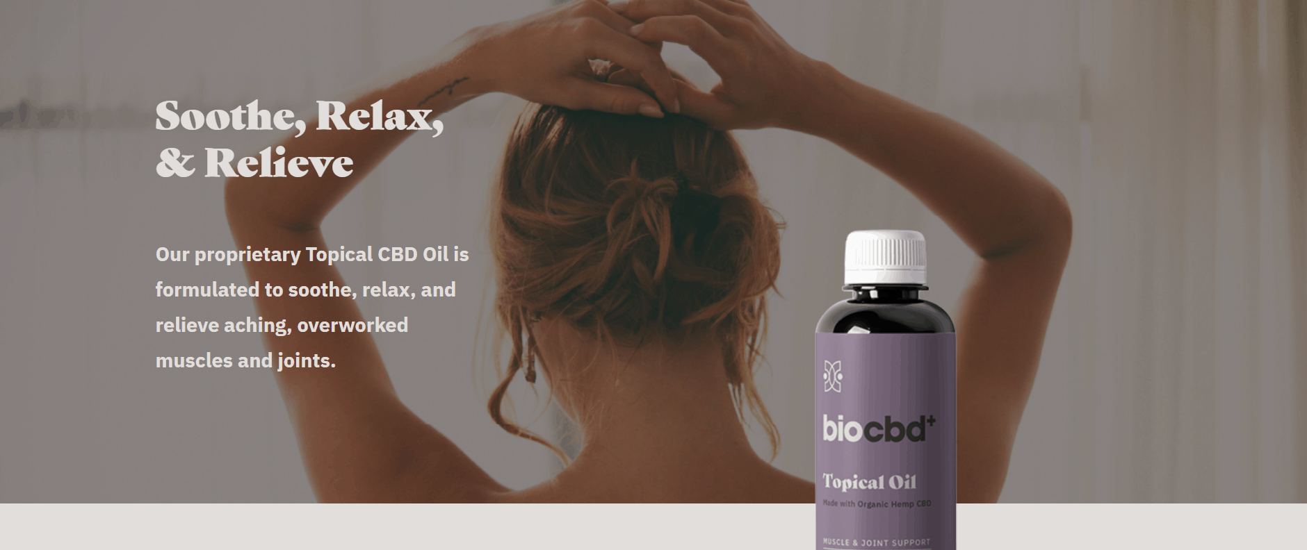 Soothing Product By Biocbd Plus