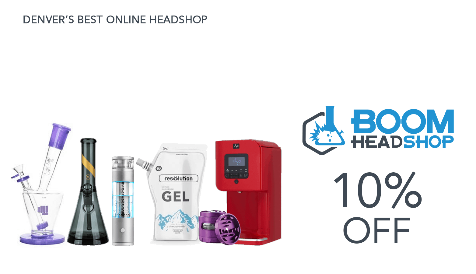 Boom Headshop Bongs Coupon Code Website