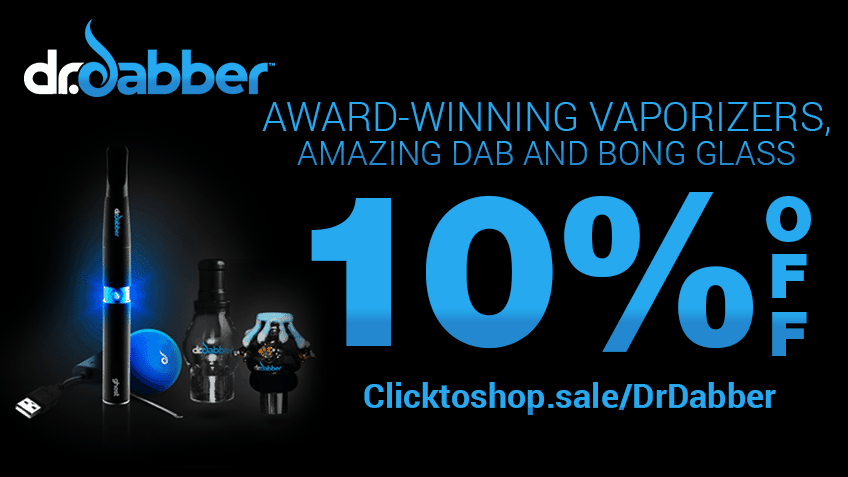 Dr. Dabber coupon codes and discounts for cannabis vaporizers marijuana.