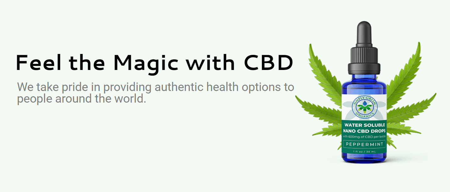 Simply Green Organics Cbd Coupon Code Feel Magic