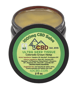 43 Cbd Solutions Coupons Ultra Deep Tissue Salves