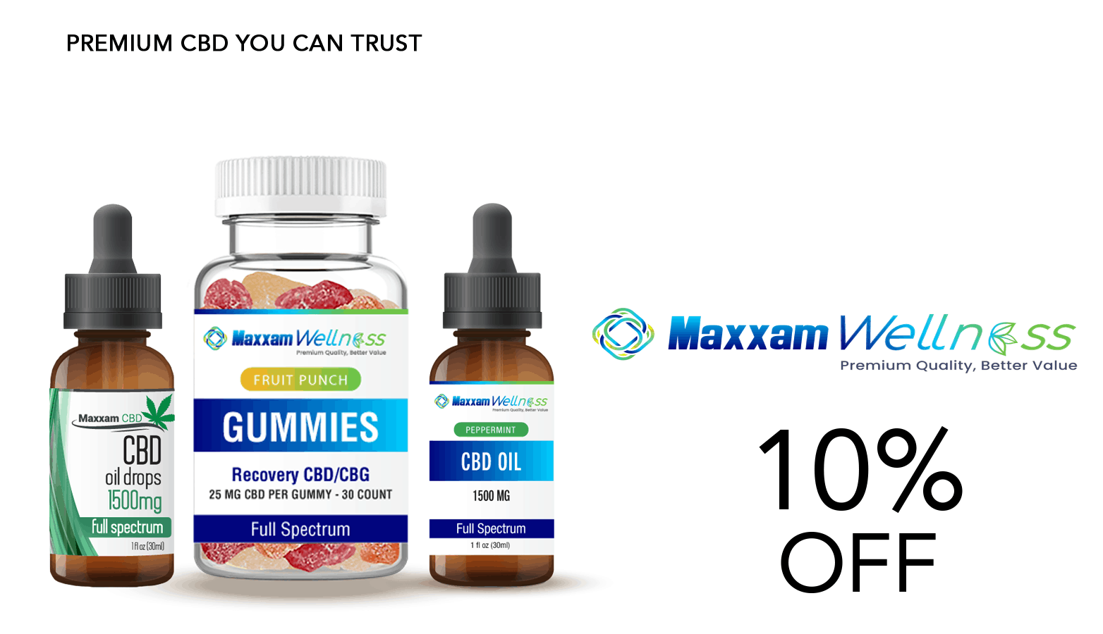 Maxxam Wellness CBD Coupon Code Offer Website