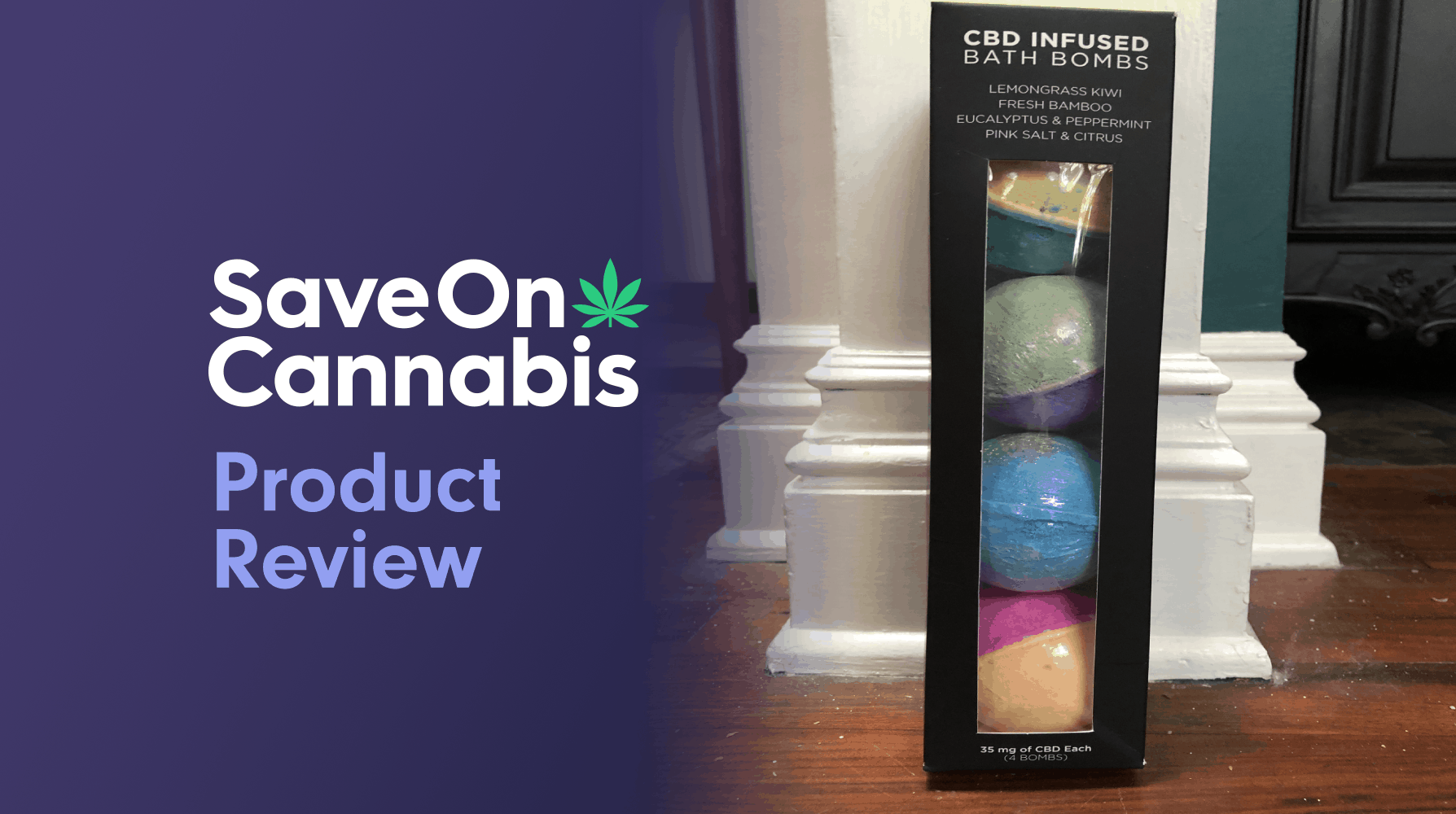 CBD FOR LIFE EUCALYPTUS & PEPPERMINT BATH BOMB Save On Cannabis Review Website