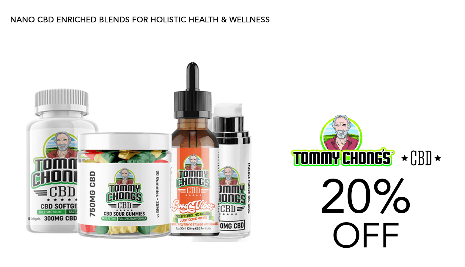 Tommy Chongs CBD Coupon Code Offer Website