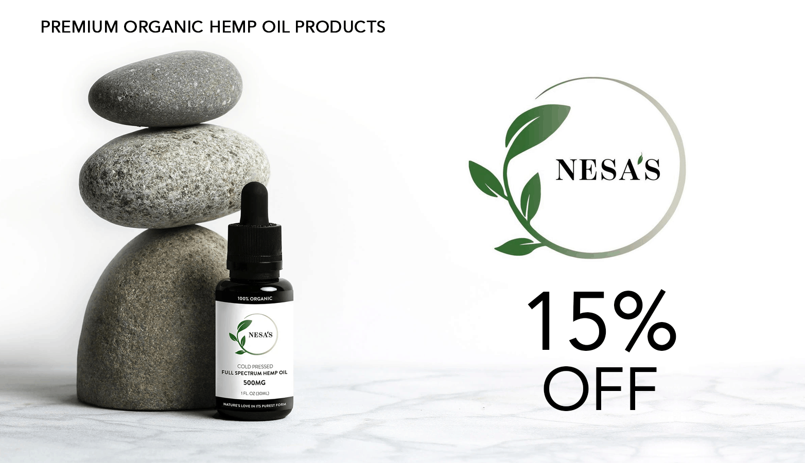 Nesas Hemp Coupon Code Website