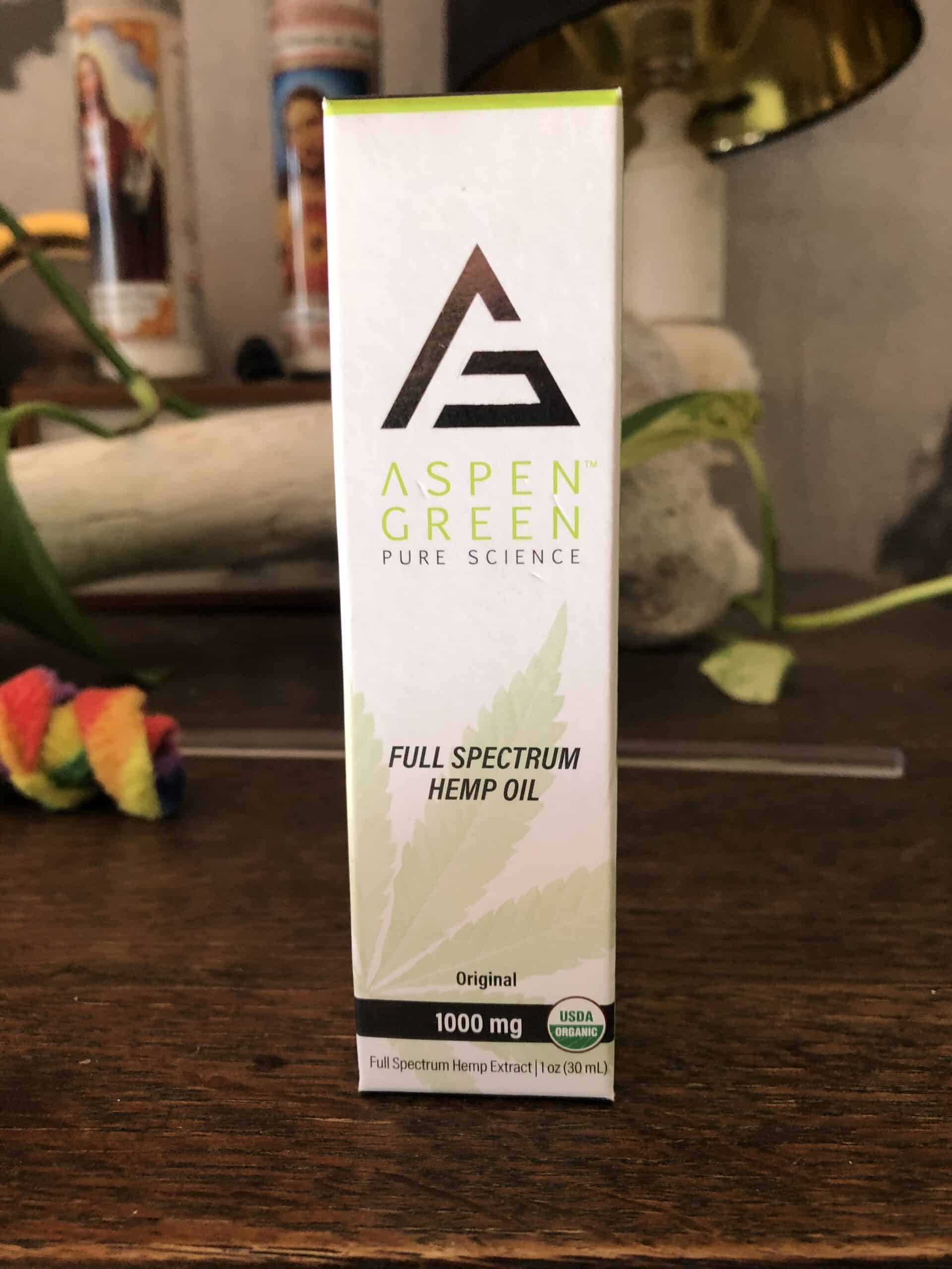 Aspen Green Full Spectrum Hemp Oil - 1,000 MG