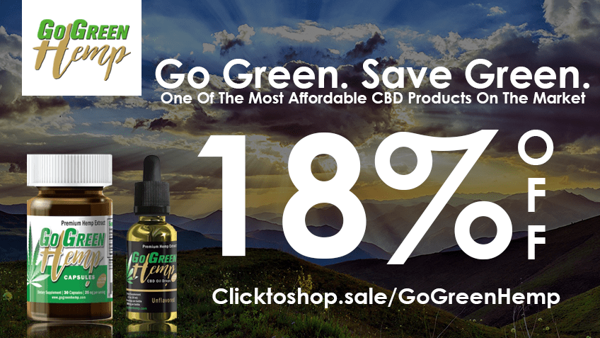 Go Green Hemp Coupon Code - Online Discount - Save On Cannabis