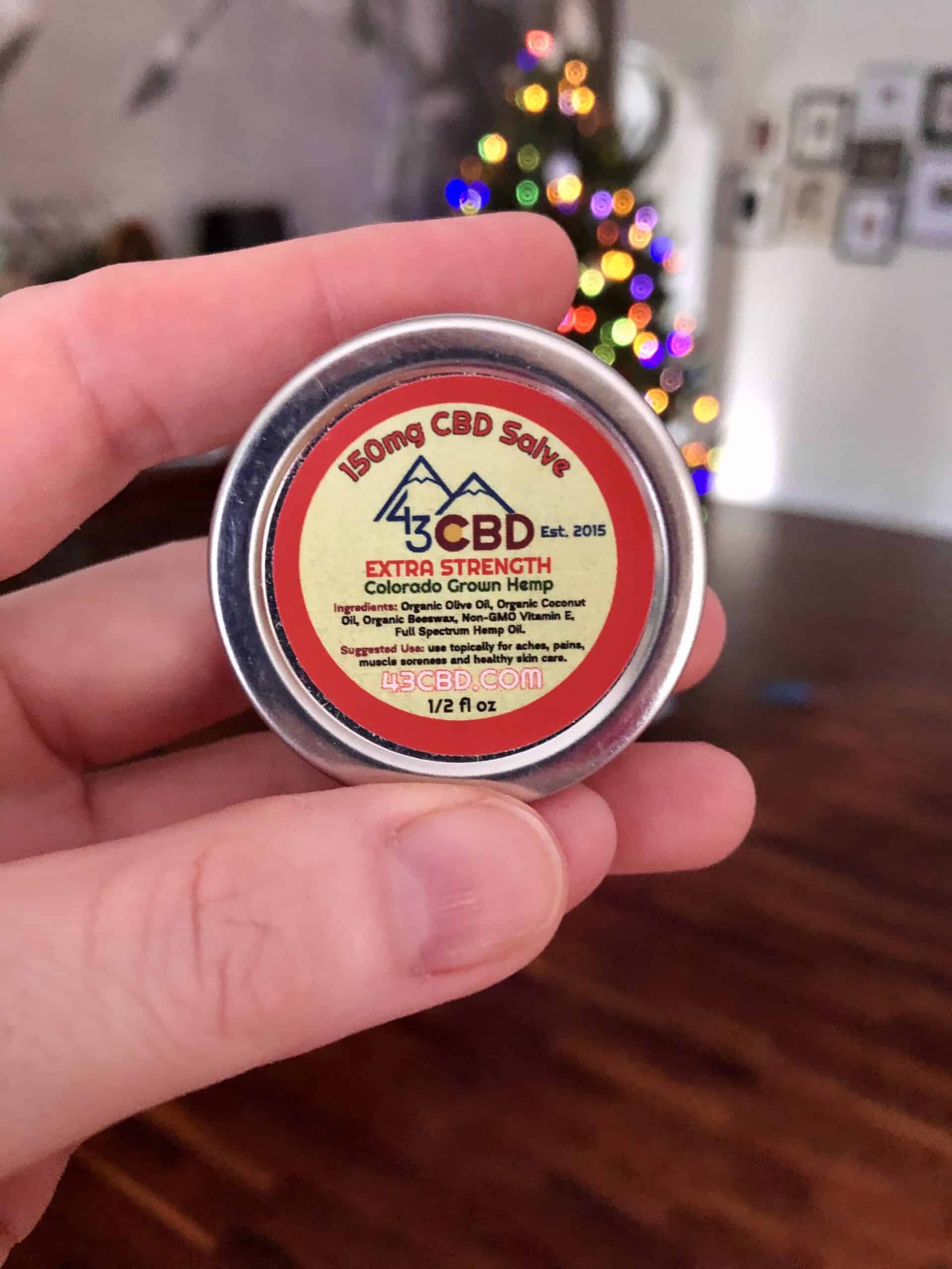 43 CBD 150 mg Salve Extra Strength