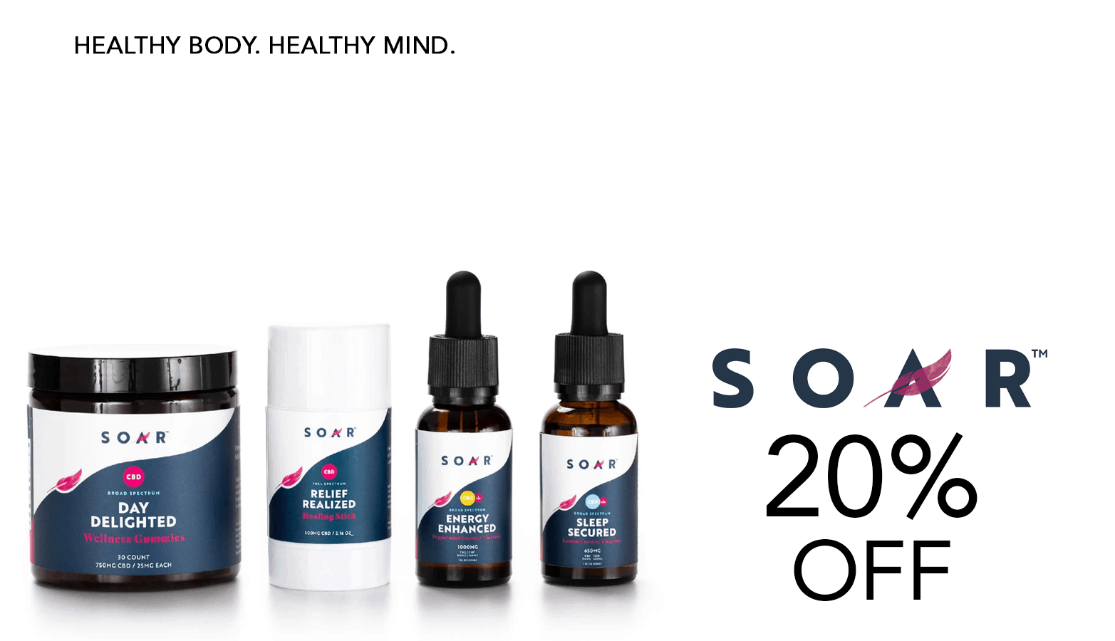 Soar CBD Coupon Code Offer Website