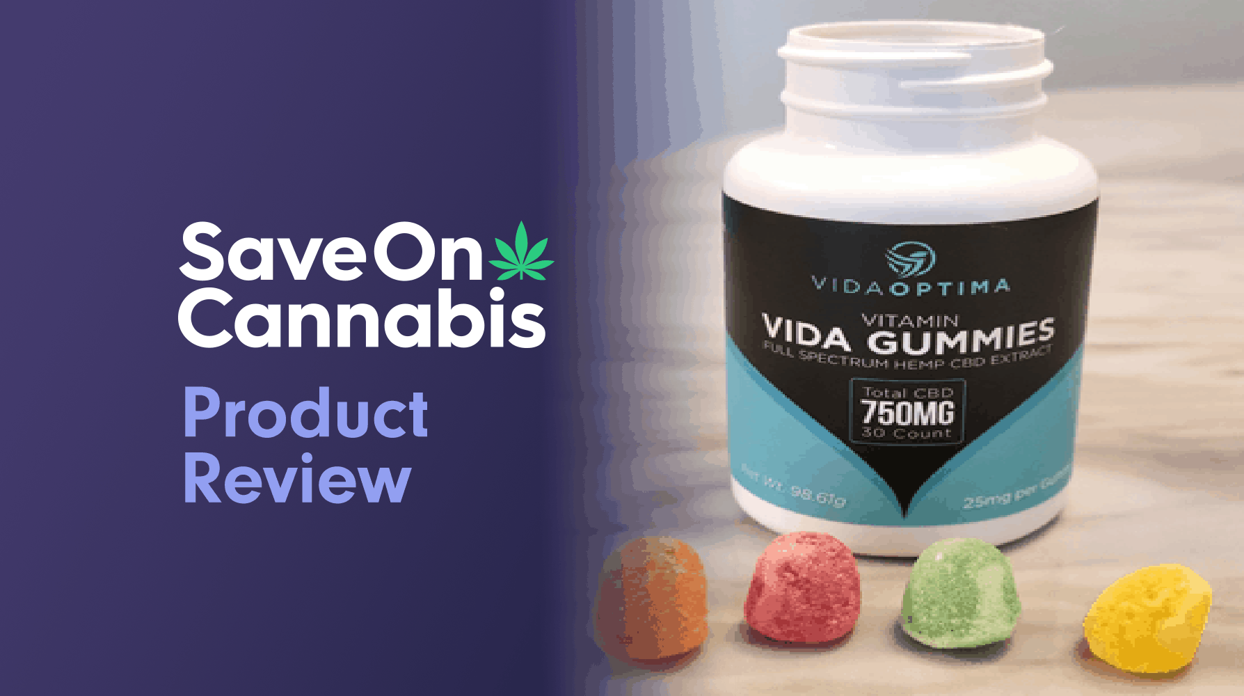 Vida Optima Vitamin Gummies Save On Cannabis Review Website