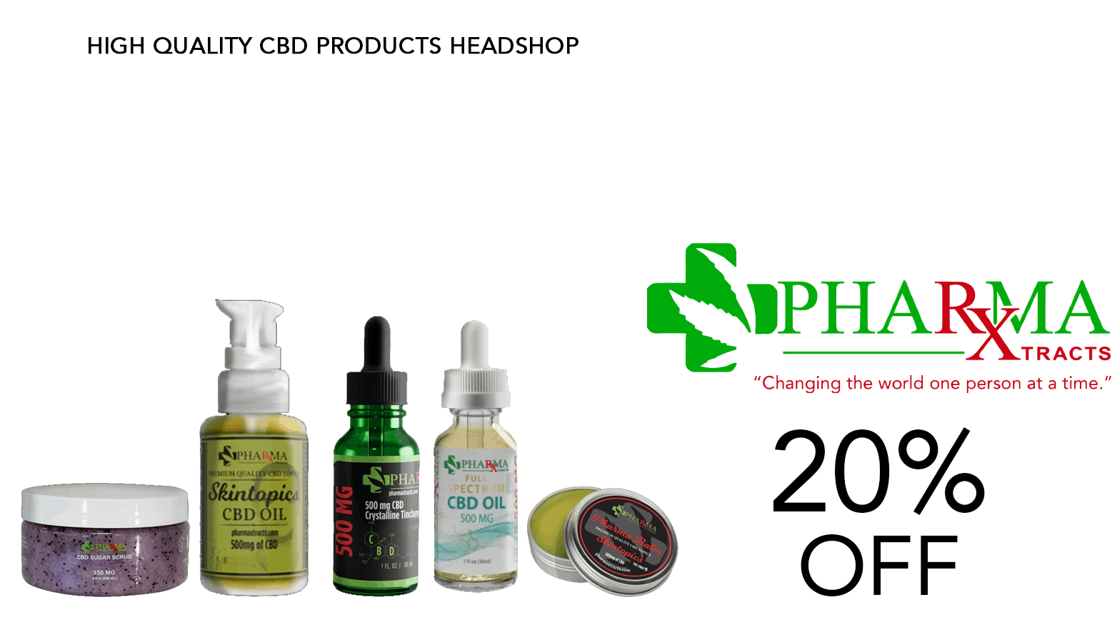 PharmaXtracts CBD Coupon Code Offer Website
