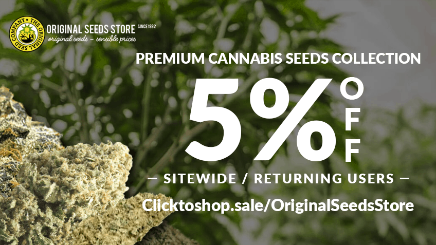 Original Seed Store Coupon Code discounts promos save on cannabis online Website5