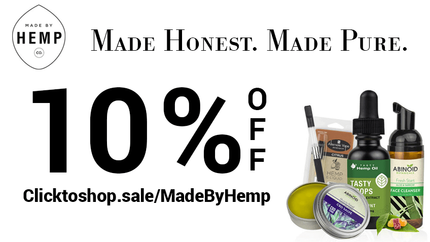 Made By Hemp Coupon Code - Online Discount - Save On Cannabis