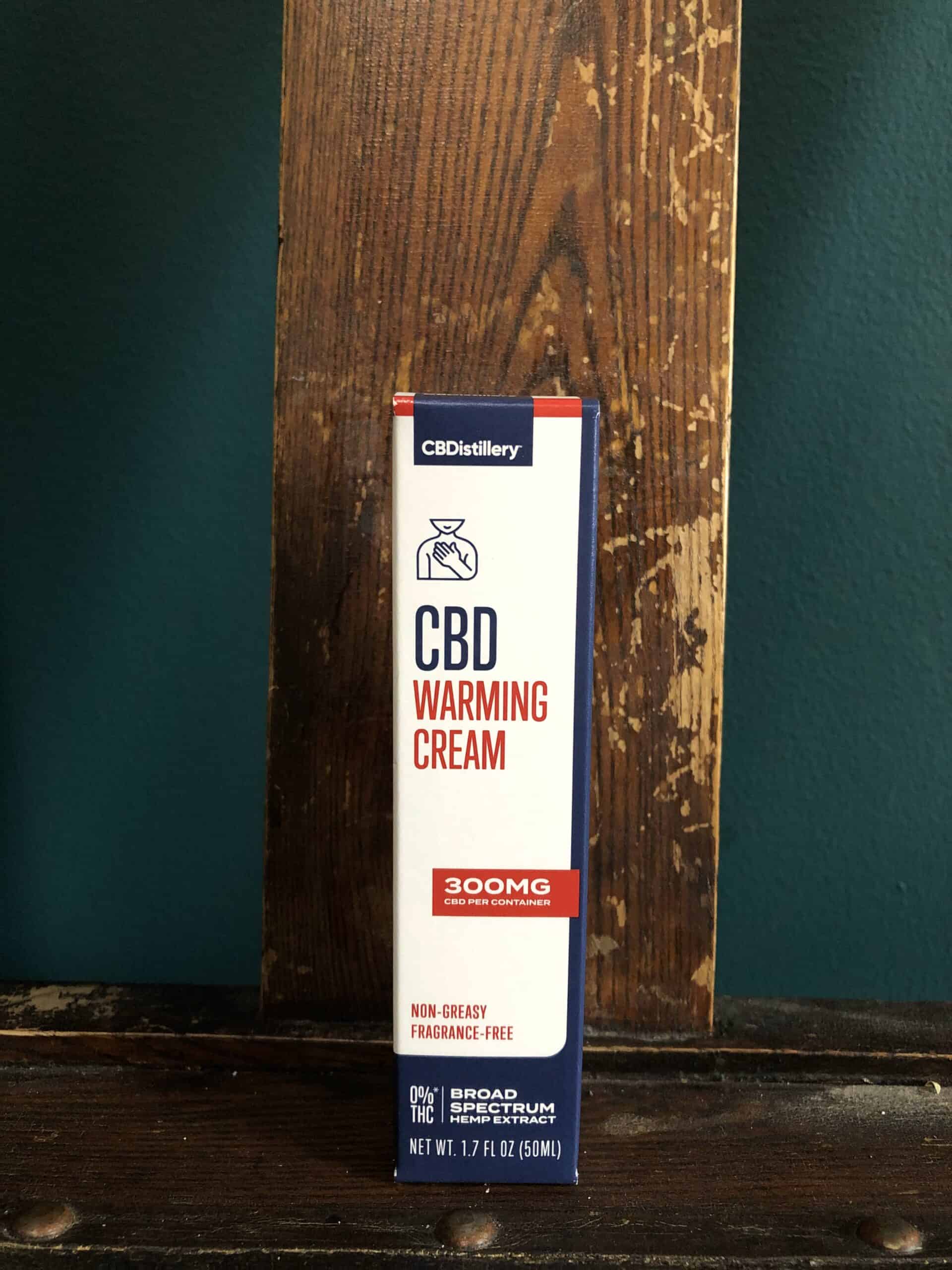 CBDISTILLERY WARMING CREAM