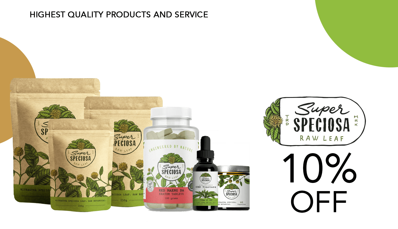 Super Speciosa CBD Coupon Code Offer Website