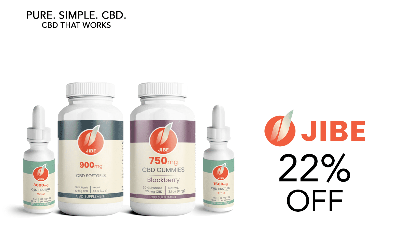 Jibe Wellness CBD coupons website